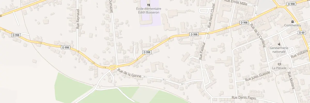 Plan du 37B Rue de la République à Commentry