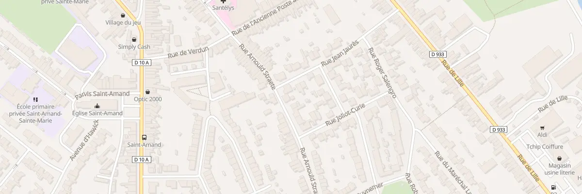 Plan du 51 Rue Arnould Straete à Bailleul