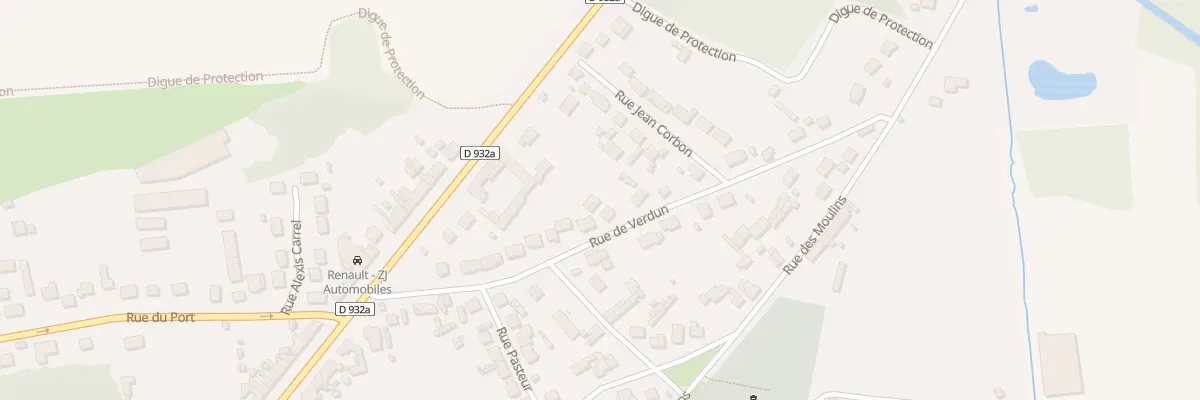 Plan du 5 Rue de Verdun à Verberie