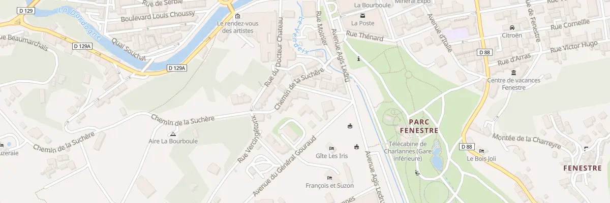 Plan du 63 Rue du Général Mangin à La Bourboule