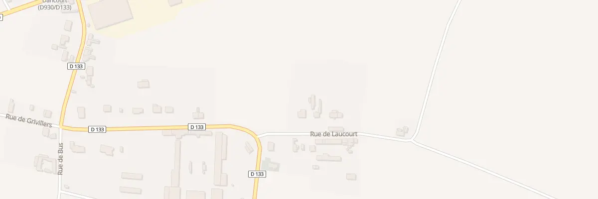 Plan du 3 Rue de Laucourt à Dancourt-Popincourt