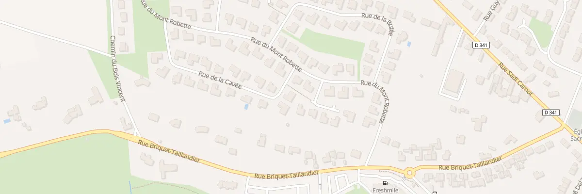 Plan du 1 Rue de la Cavée à Anzin-Saint-Aubin
