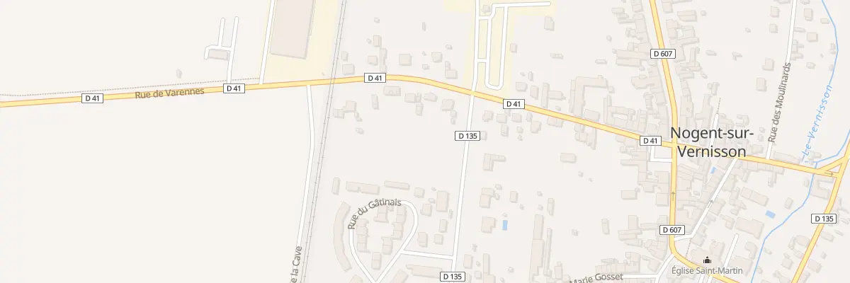 Plan du 37 Rue de Varennes à Nogent-sur-Vernisson