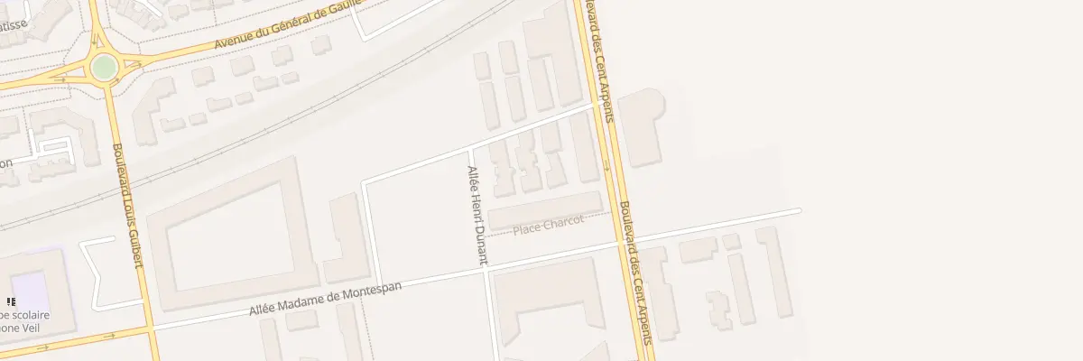 Plan du 4 Rue Louis Pasteur à Bussy-Saint-Georges