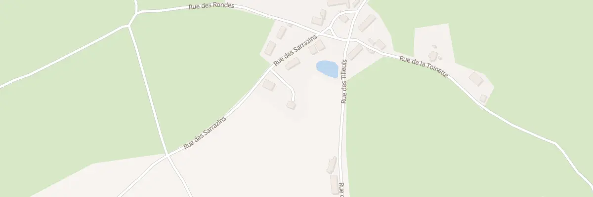 Plan du 5331 Les Betz à Cisternes-la-Forêt
