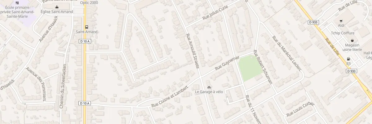 Plan du 102 Rue Arnould Straete à Bailleul