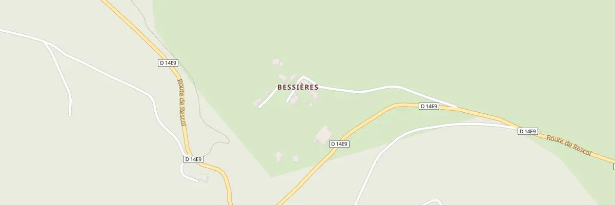 Plan du 5348 Bessiere à Fraisse-sur-Agout