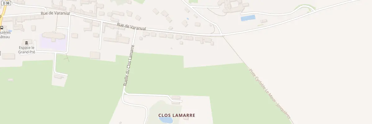 Plan du 41 Rue de Varanval à Jonquières