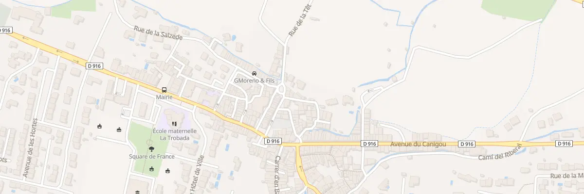 Plan du 116A Rue des Rossignols à Saint-Féliu-d’Avall