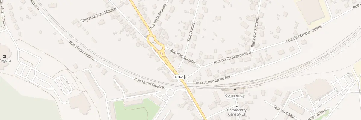 Plan du 3 Rue Daniel à Commentry