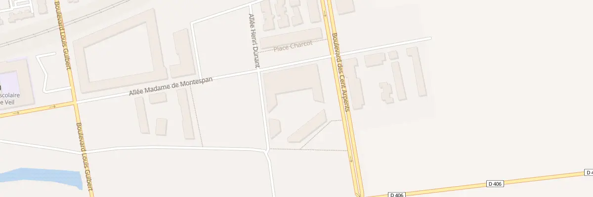 Plan du 28 Bd des Cent Arpents à Bussy-Saint-Georges