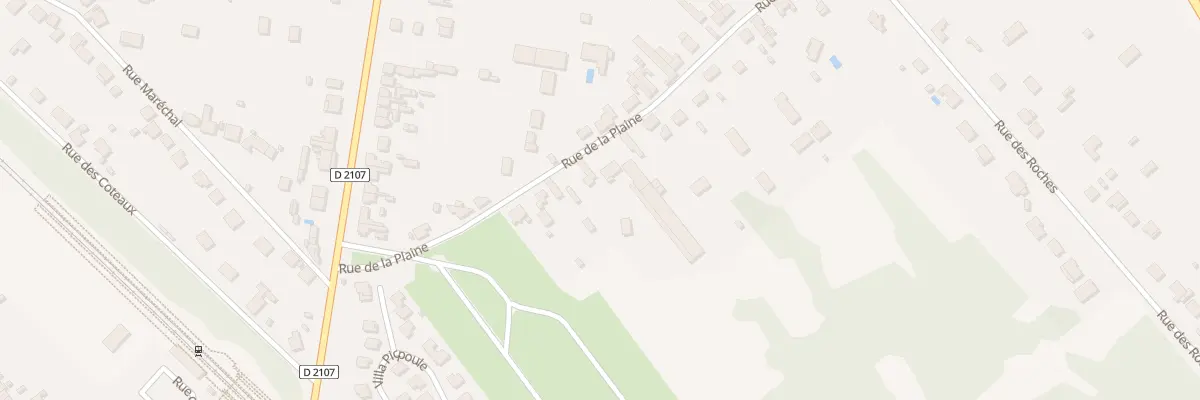 Plan du 26 Rue de la Plaine à Briare
