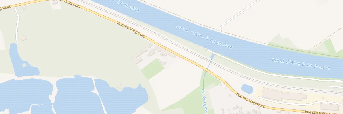 Plan du 15 Rue des Baigneurs à Cuinchy