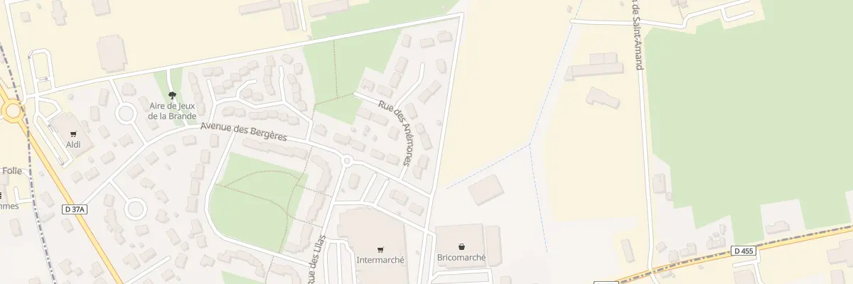 Plan du 5 Rue des Anémones à Malicorne