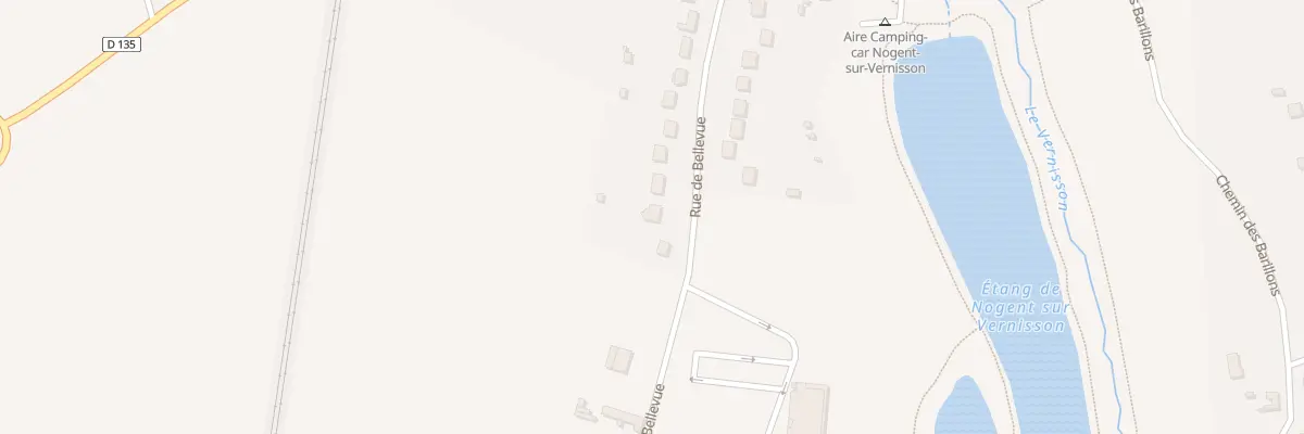 Plan du 26 Rue de Bellevue à Nogent-sur-Vernisson