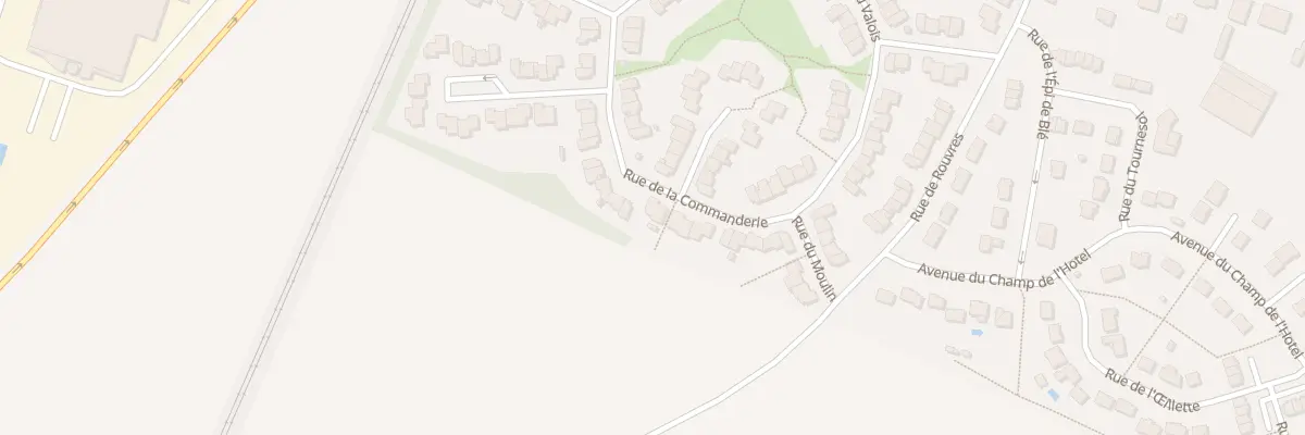 Plan du 39 Rue de la Commanderie à Lagny-le-Sec