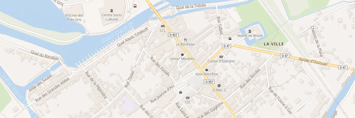 Plan du 4 Rue Cruveiller à Briare