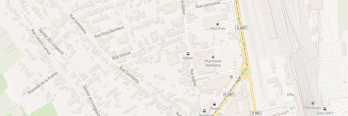 Plan du 44 Rue Kléber à Châlette-sur-Loing