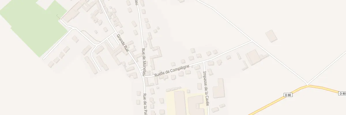 Plan du 3 Rle de Compiègne à Lachelle