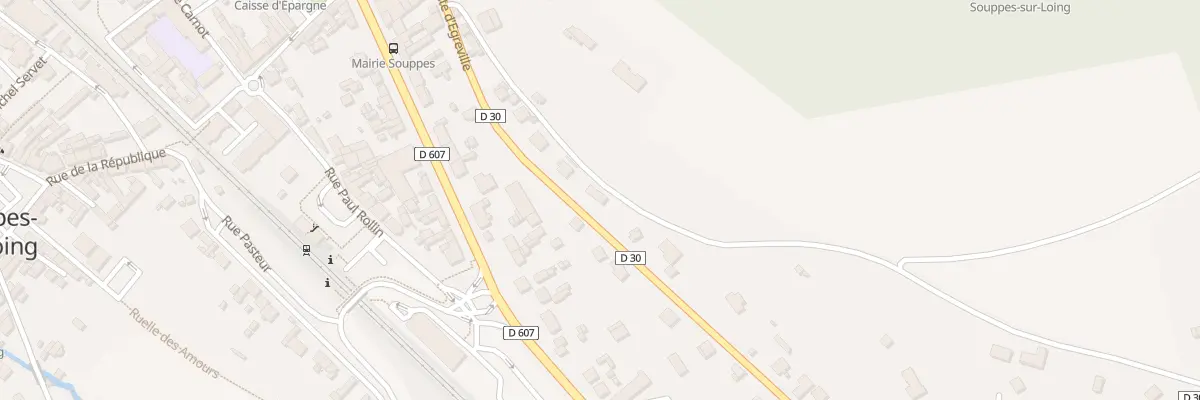 Plan du 11 Rue d’Egreville à Souppes-sur-Loing