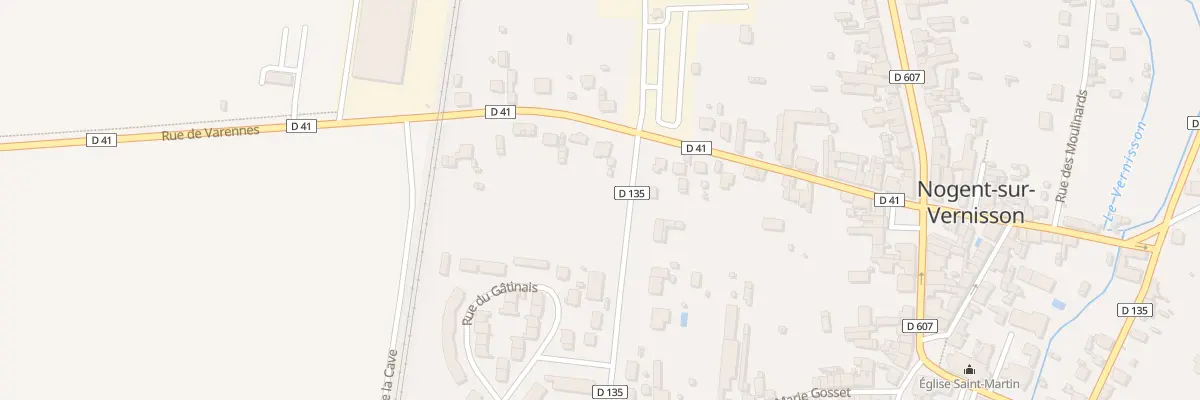 Plan du 35 Rue de Varennes à Nogent-sur-Vernisson