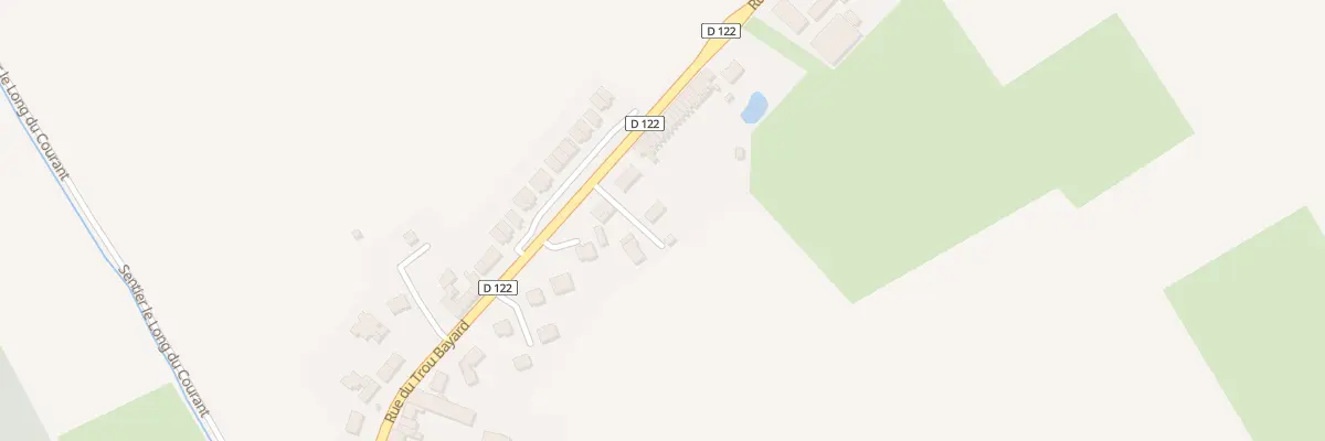 Plan du 54 Rue du Trou Bayard à Estaires