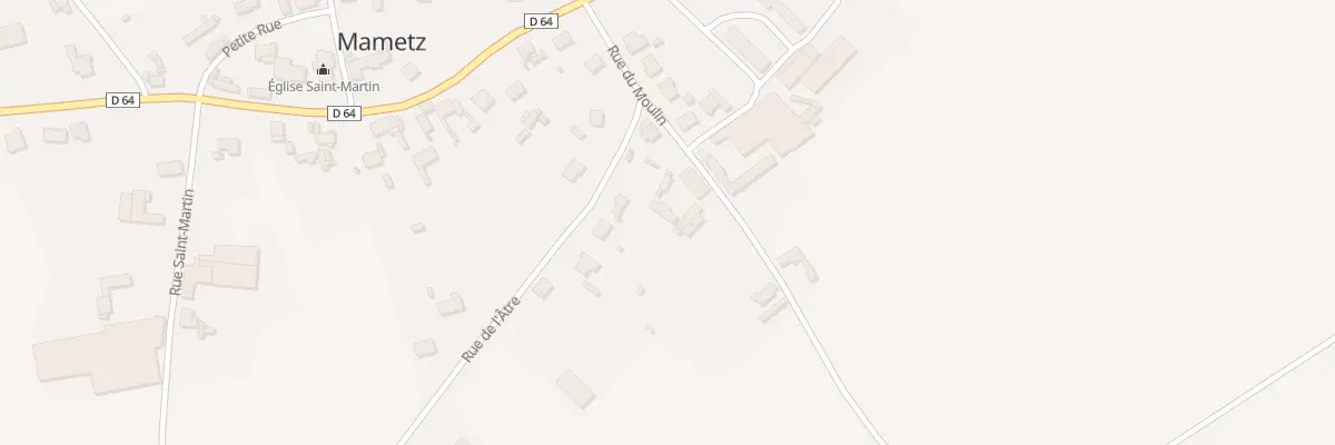 Plan du 6 Rue du Moulin à Carnoy-Mametz
