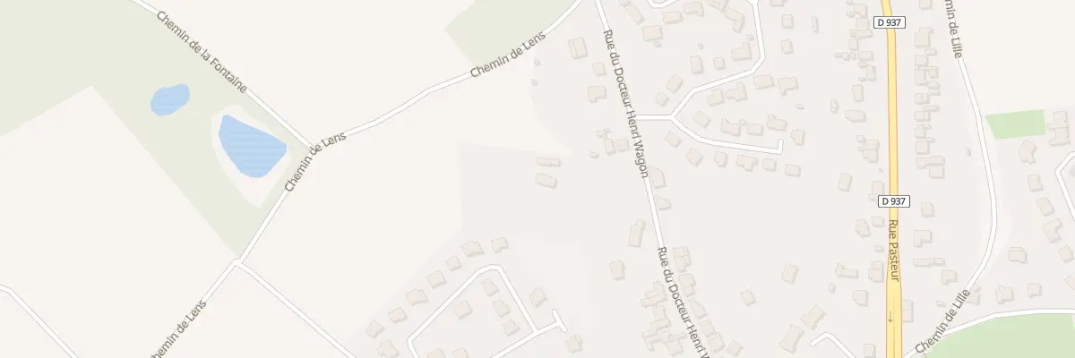 Plan du 31 Rue du Docteur Henri Wagon à Souchez
