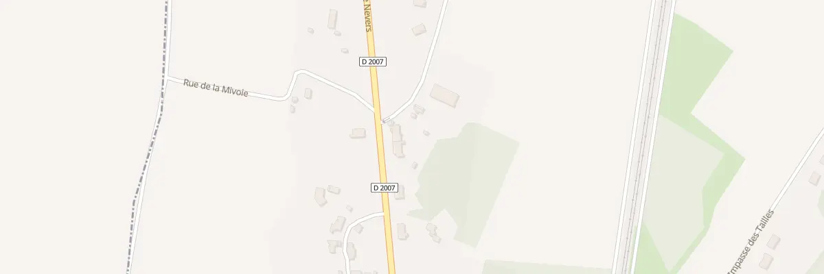 Plan du 11 Rte de Nevers à Pressigny-les-Pins