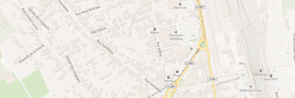 Plan du 54 Rue Kléber à Châlette-sur-Loing