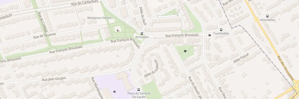 Plan du 36 Rue François Broussais à Dainville