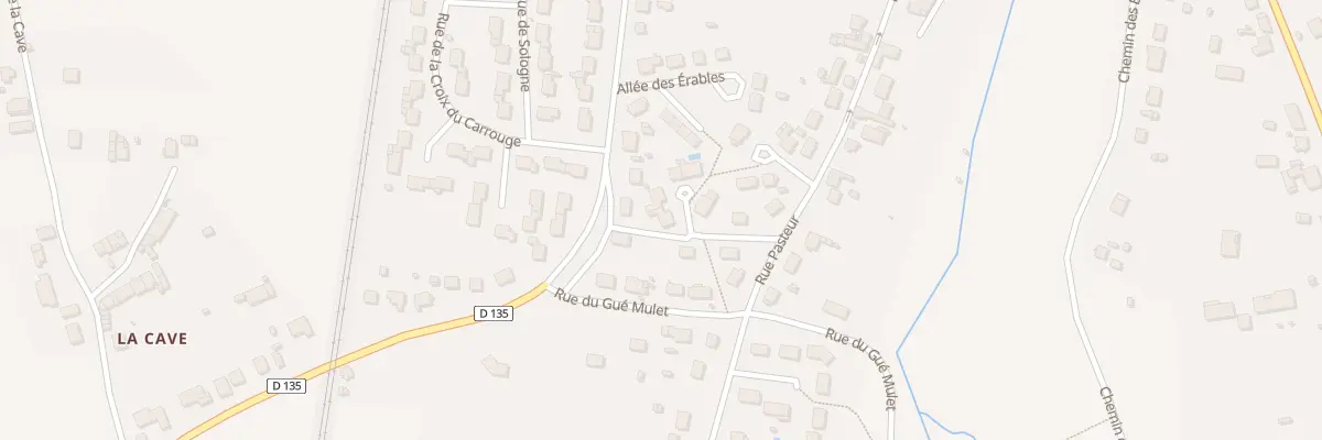 Plan du 5 All des Sorbiers à Nogent-sur-Vernisson