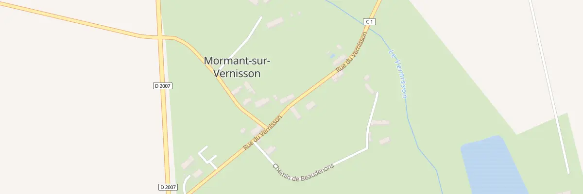 Plan du 269 Rue du Vernisson à Mormant-sur-Vernisson