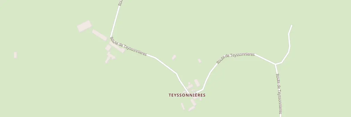 Plan du 5099 Teyssonnieres à Huparlac