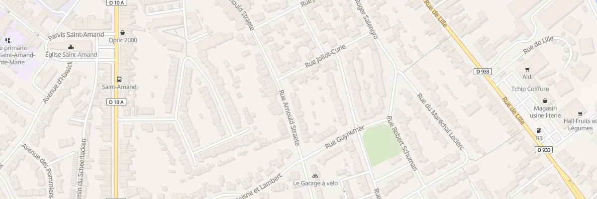 Plan du 73 Rue Arnould Straete à Bailleul