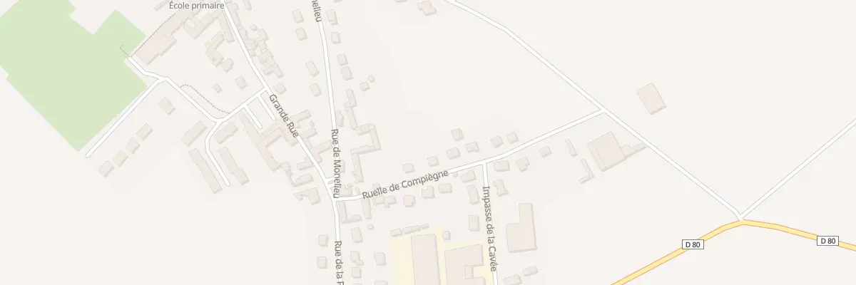Plan du 5 Rle de Compiègne à Lachelle