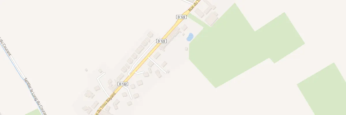 Plan du 58 Rue du Trou Bayard à Estaires