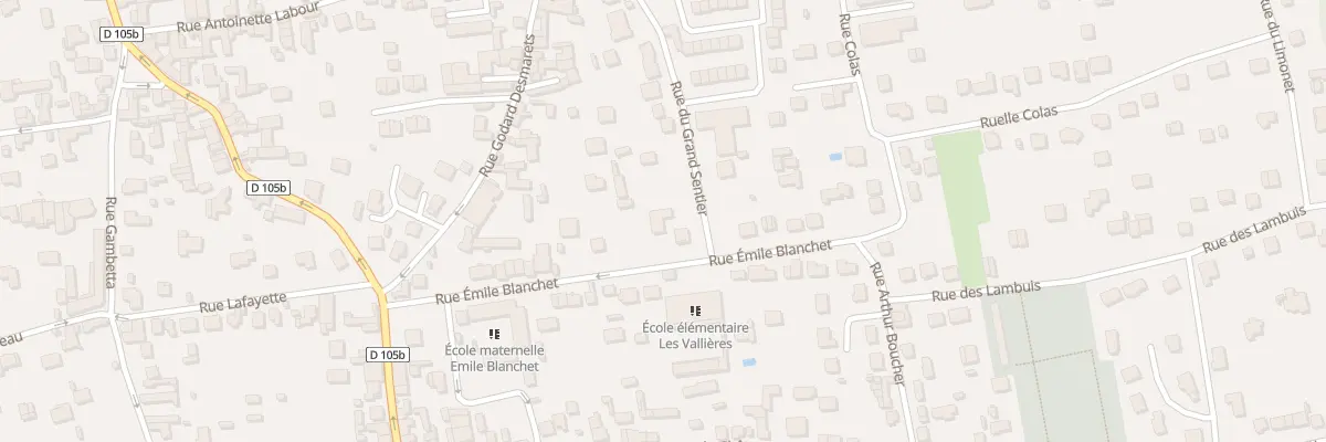 Plan du 21 Rue Emile Blanchet à Dampmart