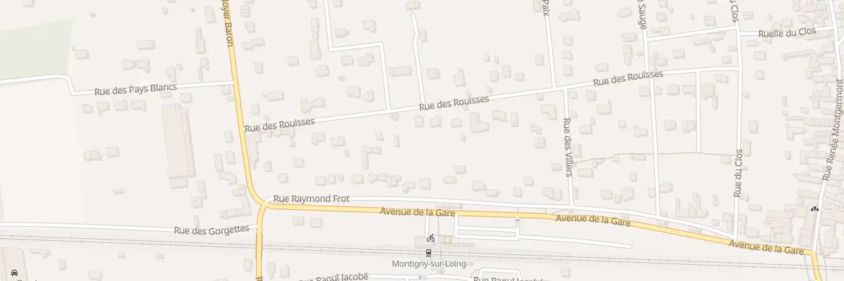 Plan du 45 Rue des Rouisses à Montigny-sur-Loing