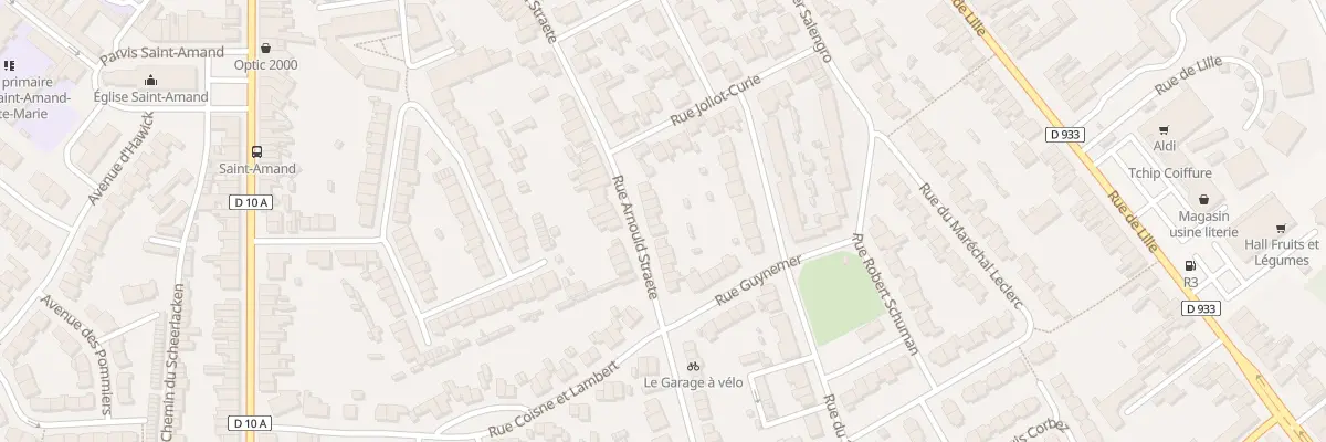 Plan du 79 Rue Arnould Straete à Bailleul