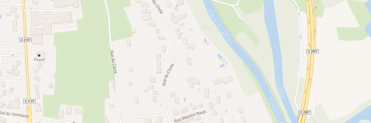 Plan du 785 Rue du Christ à Amilly