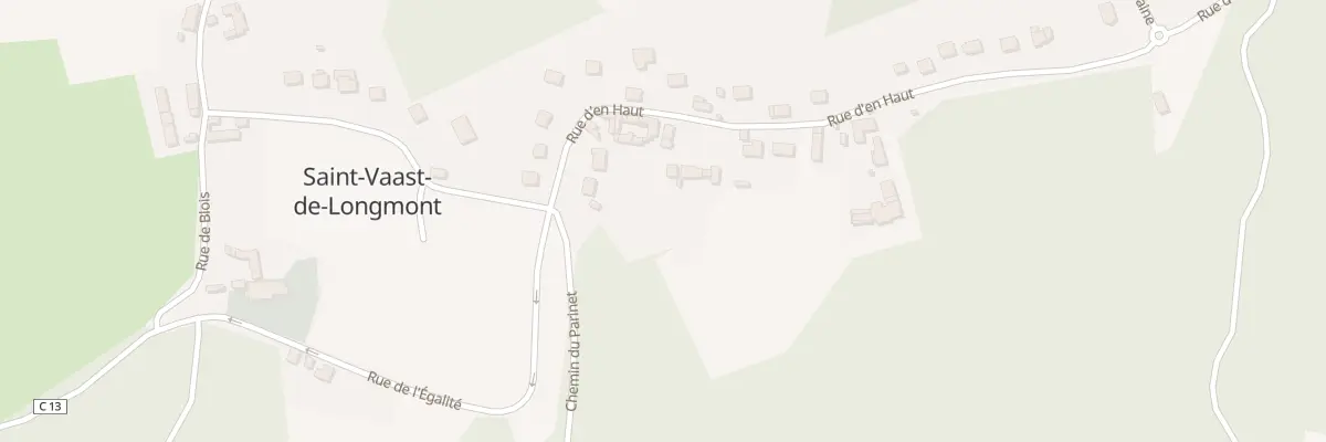 Plan du 14 Rue d’en Haut à Saint-Vaast-de-Longmont