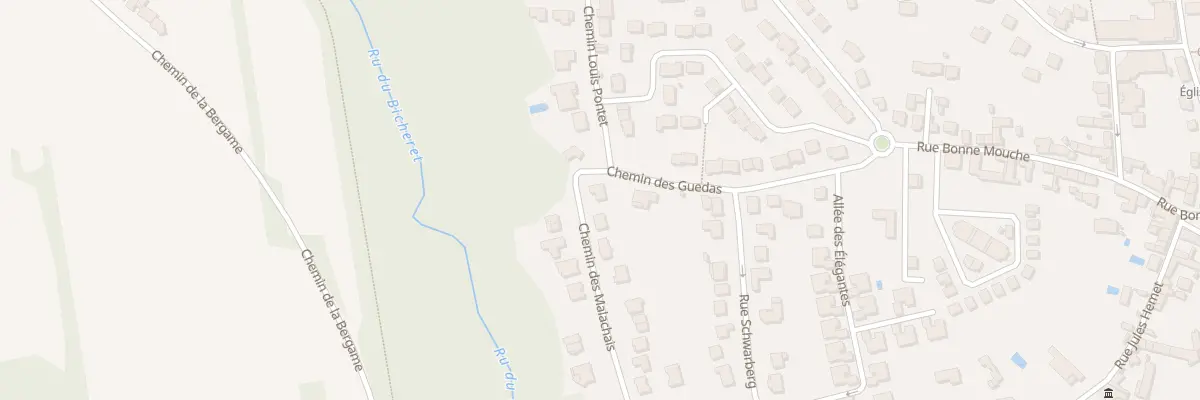 Plan du 42 Che des Malachais à Montévrain