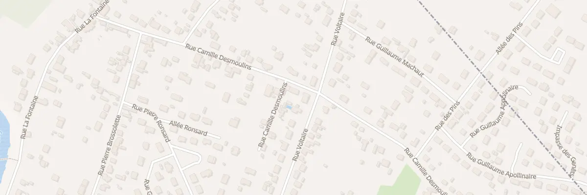 Plan du 38 Rue Camille Desmoulins à Châlette-sur-Loing