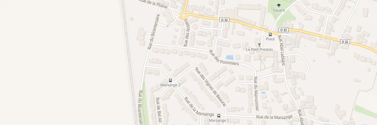 Plan du 14 Rue des Vignes de Beaune à Presles-en-Brie