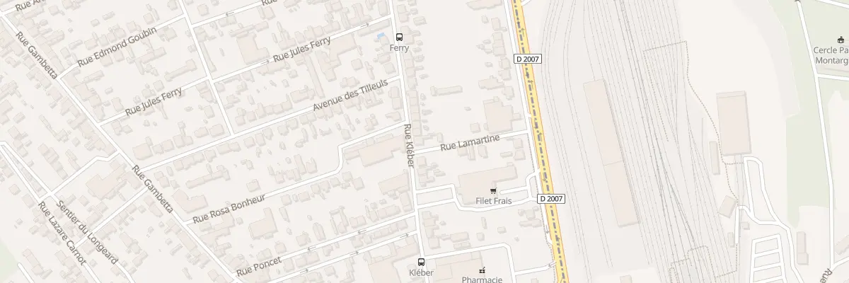 Plan du 43 Rue Kléber à Châlette-sur-Loing