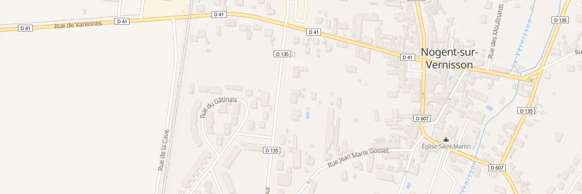 Plan du 1C Av Raymond Tribout à Nogent-sur-Vernisson