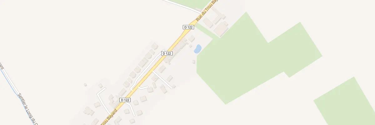 Plan du 72 Rue du Trou Bayard à Estaires