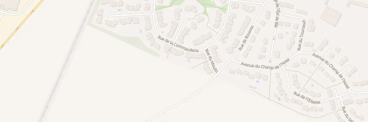 Plan du 33 Rue de la Commanderie à Lagny-le-Sec