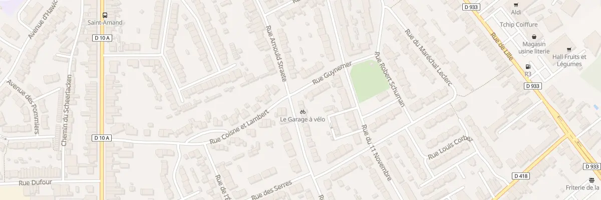 Plan du 1 Rue Pasteur à Bailleul